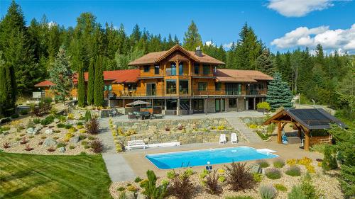 8100, 8104 Silver Star Road, Vernon, BC - Outdoor With In Ground Pool