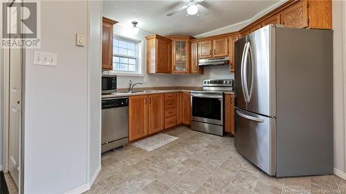 166 Ulysse Drive, Dieppe, NB - Indoor Photo Showing Kitchen With Double Sink