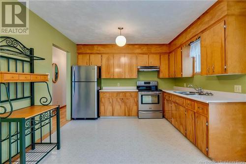 8 Windymere Drive, Sackville, NB - Indoor Photo Showing Kitchen With Double Sink