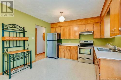 8 Windymere Drive, Sackville, NB - Indoor Photo Showing Kitchen With Double Sink