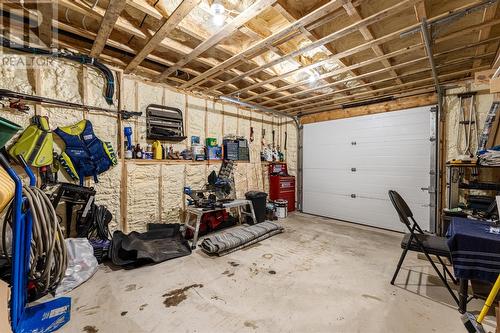 125 Amber Drive, Whitbourne, NL - Indoor Photo Showing Garage