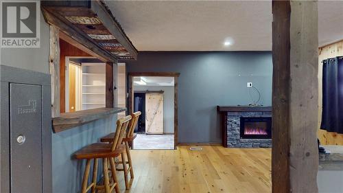 502 7Th Line, Gore Bay, ON - Indoor Photo Showing Other Room With Fireplace