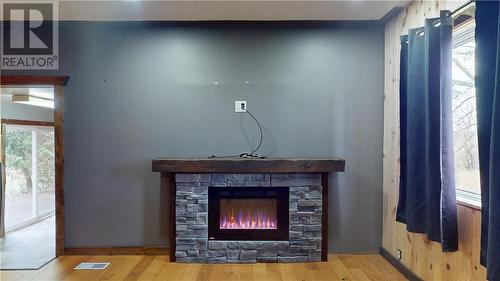 502 7Th Line, Gore Bay, ON - Indoor Photo Showing Living Room With Fireplace