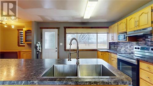 502 7Th Line, Gore Bay, ON - Indoor Photo Showing Kitchen With Double Sink