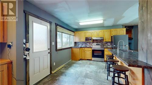 502 7Th Line, Gore Bay, ON - Indoor Photo Showing Kitchen With Double Sink