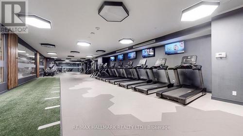 4008 - 28 Freeland Street S, Toronto, ON - Indoor Photo Showing Gym Room