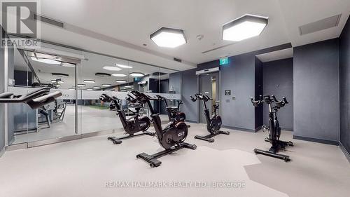 4008 - 28 Freeland Street S, Toronto, ON - Indoor Photo Showing Gym Room