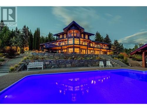 8100, 8104 Silver Star Road, Vernon, BC - Outdoor With In Ground Pool