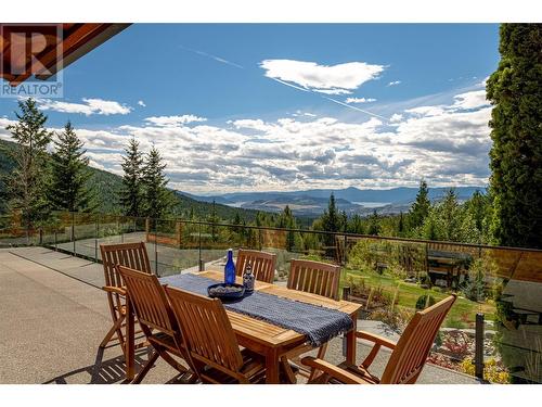 8100, 8104 Silver Star Road, Vernon, BC - Outdoor With Deck Patio Veranda With View