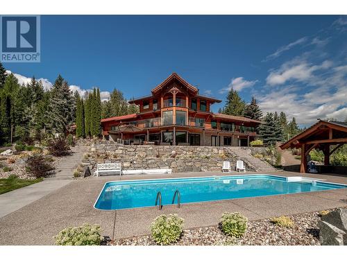 8100, 8104 Silver Star Road, Vernon, BC - Outdoor With In Ground Pool