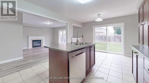 Main&2 - 645 Autumnwood Trail, Oshawa, ON - Indoor Photo Showing Kitchen With Double Sink