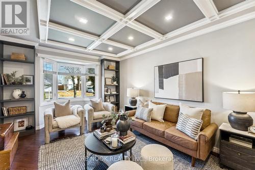 349 Regal Briar Street, Whitby (Blue Grass Meadows), ON - Indoor Photo Showing Living Room With Fireplace