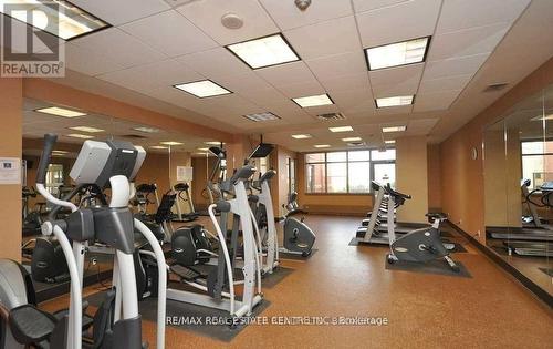 3108 - 4080 Living Arts Drive S, Mississauga, ON - Indoor Photo Showing Gym Room