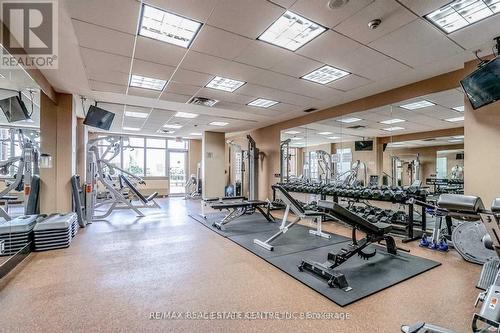 3108 - 4080 Living Arts Drive S, Mississauga, ON - Indoor Photo Showing Gym Room