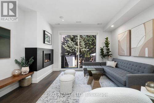 347 Windermere Avenue, Toronto, ON - Indoor Photo Showing Living Room With Fireplace