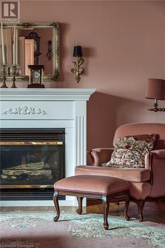 144 Brantdale Avenue, Hamilton, ON - Indoor Photo Showing Other Room With Fireplace