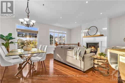 406 Blackleaf Drive, Ottawa, ON - Indoor Photo Showing Other Room With Fireplace