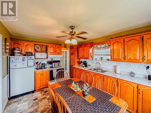 2 Top Road, Branch, NL - Indoor Photo Showing Kitchen With Double Sink