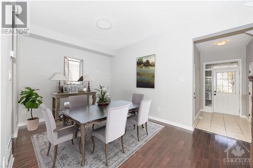 859 Kennacraig Private, Ottawa, ON - Indoor Photo Showing Dining Room