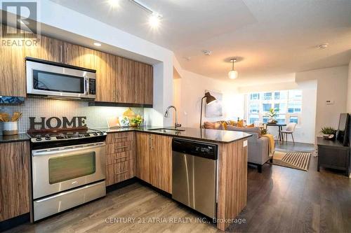 801 - 65 East Liberty Street, Toronto, ON - Indoor Photo Showing Kitchen With Stainless Steel Kitchen With Upgraded Kitchen