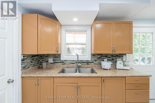 39 Brackenbury Street, Grey Highlands, ON - Indoor Photo Showing Kitchen With Double Sink