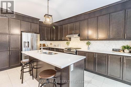 61 Ash Hill Avenue, Caledon, ON - Indoor Photo Showing Kitchen With Stainless Steel Kitchen With Double Sink With Upgraded Kitchen