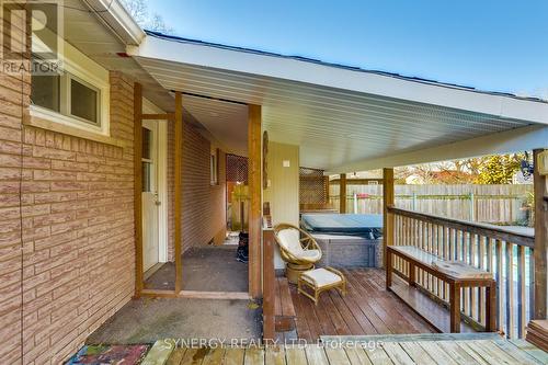 315 Burns Street, Strathroy-Caradoc (Sw), ON - Outdoor With Deck Patio Veranda With Exterior