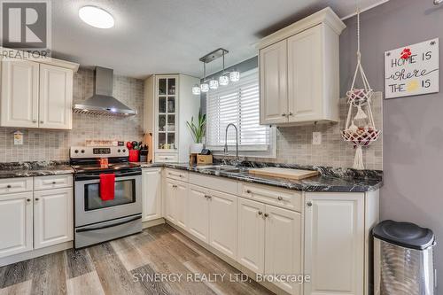 315 Burns Street, Strathroy-Caradoc (Sw), ON - Indoor Photo Showing Kitchen With Upgraded Kitchen