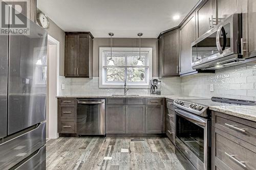 263 Greenwood Avenue, London, ON - Indoor Photo Showing Kitchen With Upgraded Kitchen