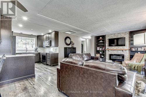 263 Greenwood Avenue, London, ON - Indoor Photo Showing Living Room With Fireplace