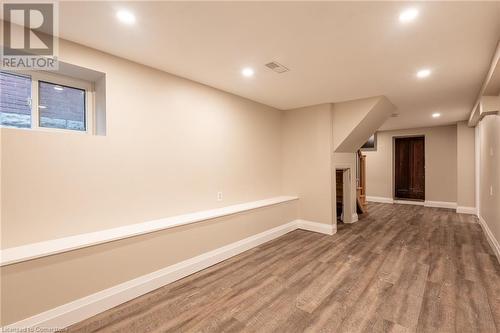 Basement with wood-type flooring - 262 Homewood Avenue, Hamilton, ON - Indoor Photo Showing Other Room