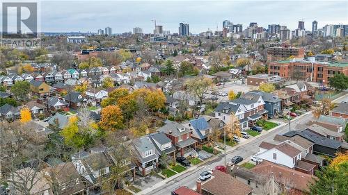 Drone / aerial view - 262 Homewood Avenue, Hamilton, ON - Outdoor With View