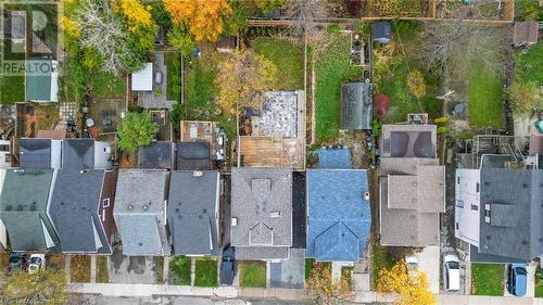 Birds eye view of property - 262 Homewood Avenue, Hamilton, ON - Outdoor