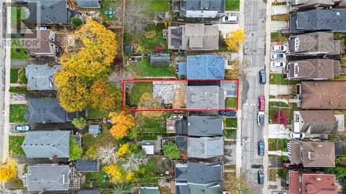 Drone / aerial view - 262 Homewood Avenue, Hamilton, ON - Outdoor With View