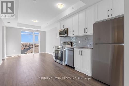 504 - 480 Gordon Krantz Avenue, Milton, ON - Indoor Photo Showing Kitchen With Stainless Steel Kitchen