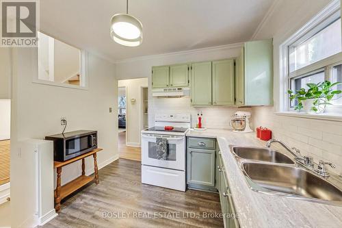 74 Natal Avenue, Toronto, ON - Indoor Photo Showing Kitchen With Double Sink