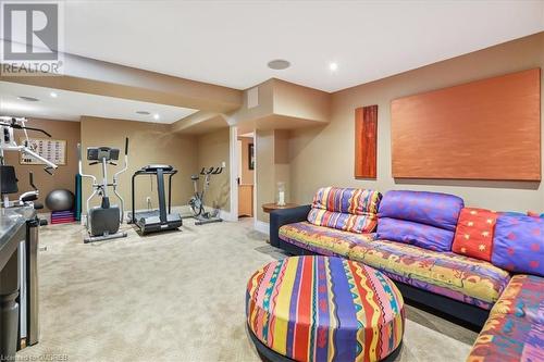 559 Golfview Court, Oakville, ON - Indoor Photo Showing Gym Room