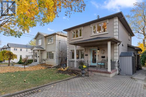 169 Parkhurst Boulevard, Toronto, ON - Outdoor With Deck Patio Veranda With Facade