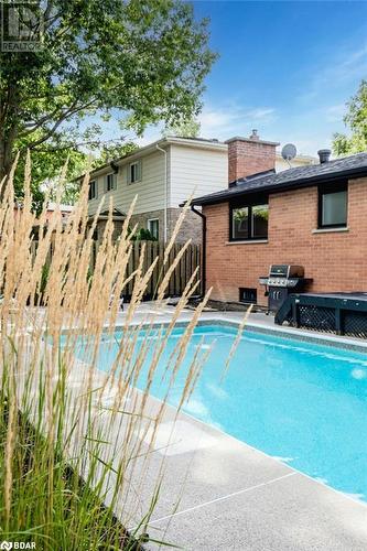 279 Anne Street N, Barrie, ON - Outdoor With In Ground Pool