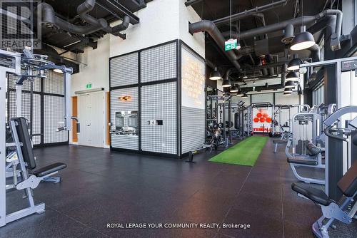 2809 - 200 Redpath Avenue, Toronto, ON - Indoor Photo Showing Gym Room