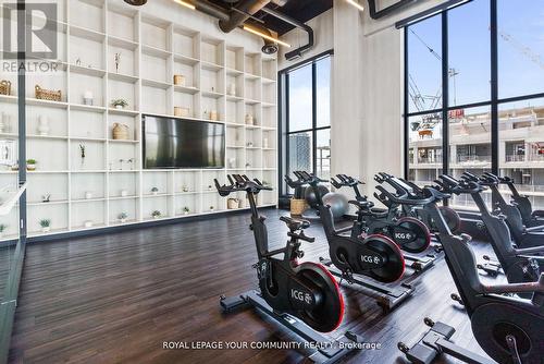 2809 - 200 Redpath Avenue, Toronto, ON - Indoor Photo Showing Gym Room