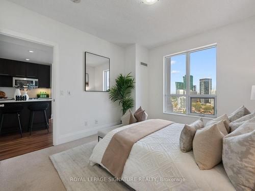 1803-100 Harrison Garden Blvd, Toronto, ON - Indoor Photo Showing Bedroom