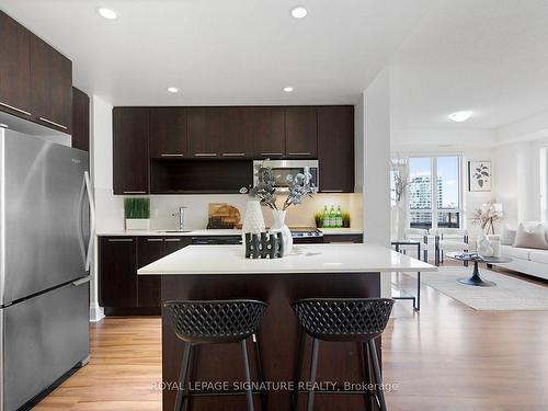 1803-100 Harrison Garden Blvd, Toronto, ON - Indoor Photo Showing Kitchen With Stainless Steel Kitchen With Upgraded Kitchen