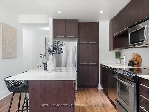 1803-100 Harrison Garden Blvd, Toronto, ON - Indoor Photo Showing Kitchen With Upgraded Kitchen