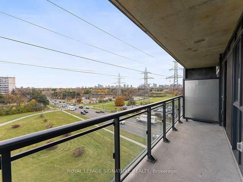 612-3237 Bayview Ave, Toronto, ON - Outdoor With Balcony With View With Exterior