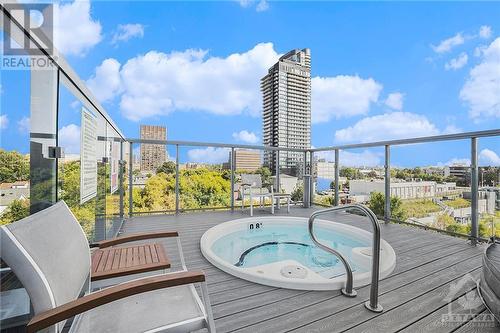 111 Champagne Avenue S Unit#507, Ottawa, ON - Outdoor With In Ground Pool With Deck Patio Veranda