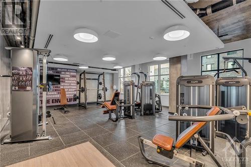 105 Champagne Avenue S Unit#2117, Ottawa, ON - Indoor Photo Showing Gym Room