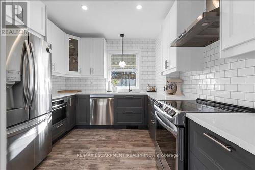 29 Montrose Avenue, Hamilton, ON - Indoor Photo Showing Kitchen With Upgraded Kitchen