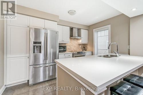 979 Nadalin Heights, Milton, ON - Indoor Photo Showing Kitchen With Stainless Steel Kitchen With Double Sink