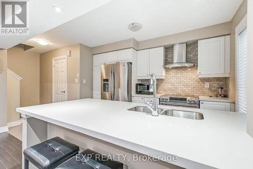 979 Nadalin Heights, Milton, ON - Indoor Photo Showing Kitchen With Stainless Steel Kitchen With Double Sink With Upgraded Kitchen